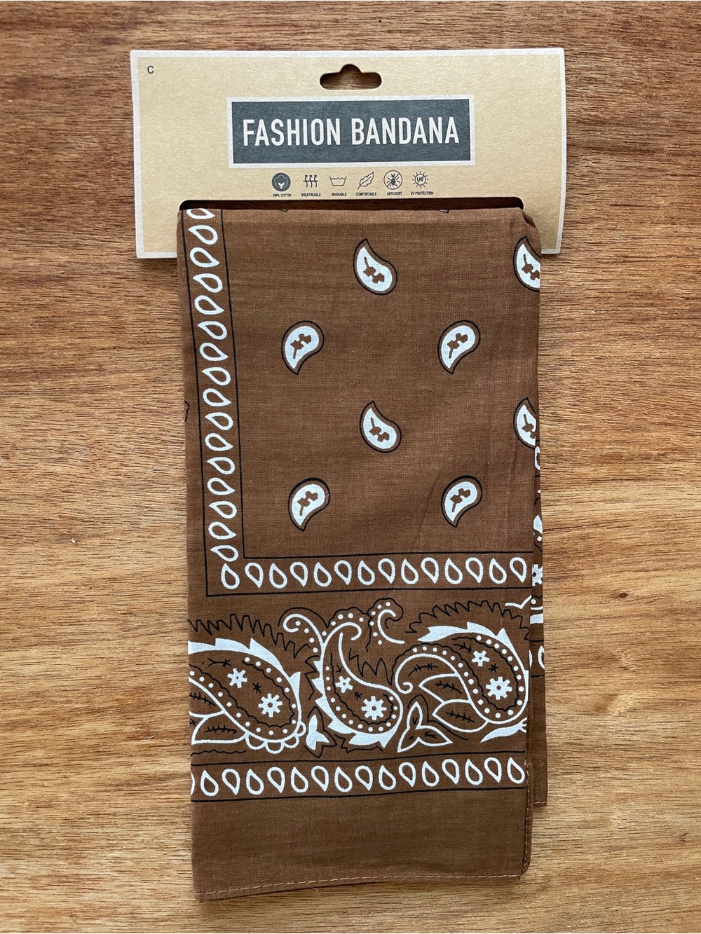Bandana, brown